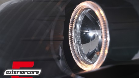 Prednja svjetla Angel Eyes (crna) / Volkswagen Passat B6 3C (03.2005-2010), LPVWC6