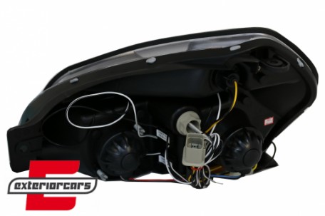 Prednja svjetla Angel Eyes dizajn (chrome) / Hyundai Tucson (2004-2010), LPHU01