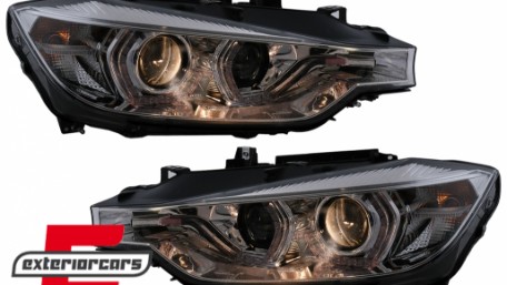 Prednja svjetla Angel Eyes LED DRL (chrome) / BMW serije 3 F30 F31 limuzina karavan (10.2011-05.2015), LPBMI7