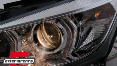 Prednja svjetla Angel Eyes LED DRL (chrome) / BMW serije 3 F30 F31 limuzina karavan (10.2011-05.2015), LPBMI7
