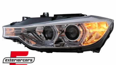 Prednja svjetla Angel Eyes LED DRL (chrome) / BMW serije 3 F30 F31 limuzina karavan (10.2011-05.2015), LPBMI7