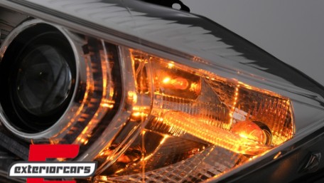 Prednja svjetla Angel Eyes LED DRL (chrome) / BMW serije 3 F30 F31 limuzina karavan (10.2011-05.2015), LPBMI7