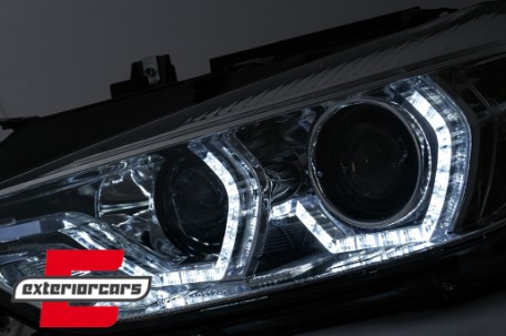 Prednja svjetla Angel Eyes LED DRL (chrome) / BMW serije 3 F30 F31 limuzina karavan (10.2011-05.2015), LPBMI7