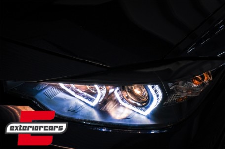Prednja svjetla Angel Eyes LED DRL (crna) / BMW serije 3 F30 F31 limuzina karavan (10.2011-05.2015), LPBMI8