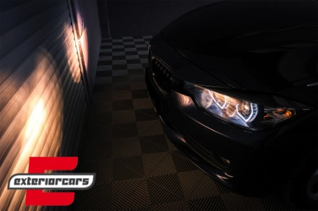 Prednja svjetla Angel Eyes LED DRL (crna) / BMW serije 3 F30 F31 limuzina karavan (10.2011-05.2015), LPBMI8