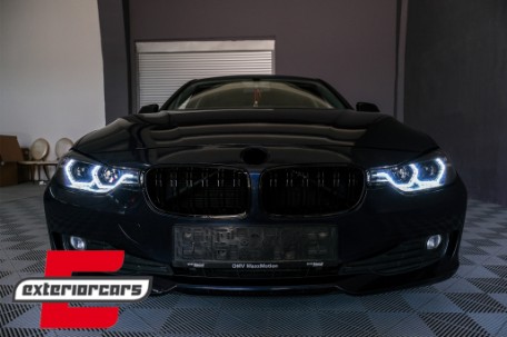 Prednja svjetla Angel Eyes LED DRL (crna) / BMW serije 3 F30 F31 limuzina karavan (10.2011-05.2015), LPBMI8