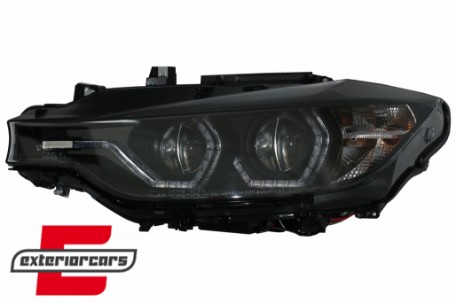 Prednja svjetla Angel Eyes LED DRL (crna) / BMW serije 3 F30 F31 limuzina karavan (10.2011-05.2015), LPBMI8