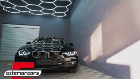Prednja svjetla Angel Eyes LED DRL (crna) / BMW serije 3 F30 F31 limuzina karavan (10.2011-05.2015), LPBMI8