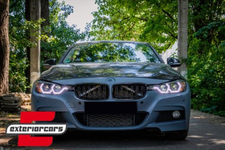 Prednja svjetla Angel Eyes LED DRL (crna) / BMW serije 3 F30 F31 limuzina karavan (10.2011-05.2015), LPBMI8