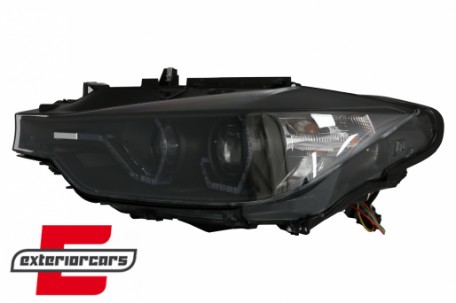 Prednja svjetla Angel Eyes LED DRL (crna) / BMW serije 3 F30 F31 limuzina karavan (10.2011-05.2015), LPBMI8