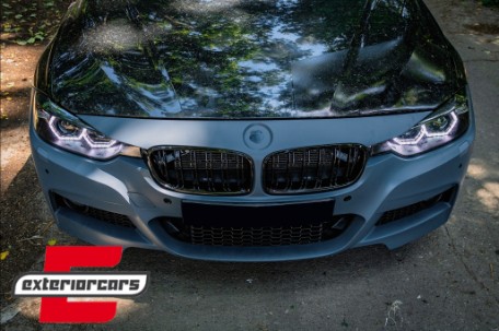 Prednja svjetla Angel Eyes LED DRL (crna) / BMW serije 3 F30 F31 limuzina karavan (10.2011-05.2015), LPBMI8