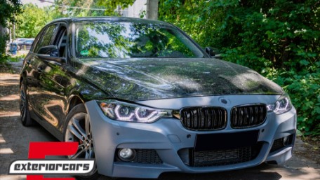 Prednja svjetla Angel Eyes LED DRL (crna) / BMW serije 3 F30 F31 limuzina karavan (10.2011-05.2015), LPBMI8