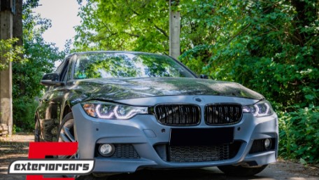 Prednja svjetla Angel Eyes LED DRL (crna) / BMW serije 3 F30 F31 limuzina karavan (10.2011-05.2015), LPBMI8