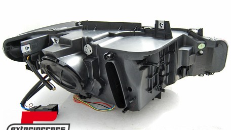 Prednja svjetla Angel Eyes LED DRL Xenon (crna) / BMW serije 3 F30 F31 limuzina karavan (10.2011-05.2015), LPBMM0