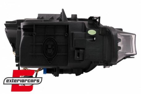 Prednja svjetla Angel Eyes LED DRL Xenon (crna) / BMW serije 3 F30 F31 limuzina karavan (10.2011-05.2015), LPBMM2