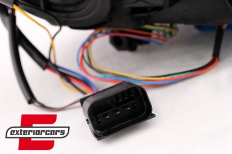 Prednja svjetla Angel Eyes LED DRL Xenon (crna) / BMW serije 3 F30 F31 limuzina karavan (10.2011-05.2015), LPBMM2