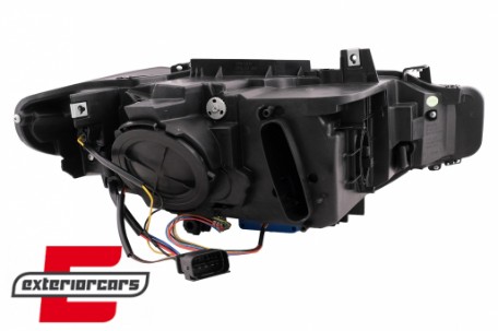 Prednja svjetla Angel Eyes LED DRL Xenon (crna) / BMW serije 3 F30 F31 limuzina karavan (10.2011-05.2015), LPBMM2