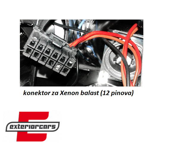 Prednja svjetla Angel Eyes Xenon (crna) / Audi A4 B6 (2000-2004), LPAU60