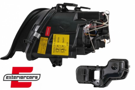 Prednja svjetla Angel Eyes Xenon (crna) / Audi A6 4B C5 (2001-2004), LPAU84