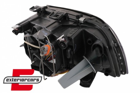 Prednja svjetla Angel Eyes Xenon (crna) / Audi A6 4B C5 (2001-2004), LPAU84