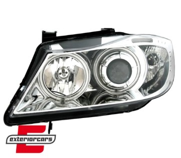 Prednja svjetla CCFL Angel Eyes (chrome) / BMW serije 3 E90 limuzina E91 karavan (03.2005-08.2008), LPBM61