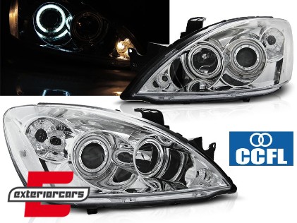 Prednja svjetla CCFL Angel Eyes (chrome) / Mitsubishi Lancer 7 (2004-2007), LPMI11