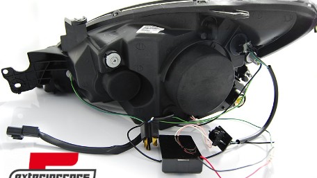 Prednja svjetla CCFL Angel Eyes (chrome) / Mitsubishi Lancer 7 (2004-2007), LPMI11