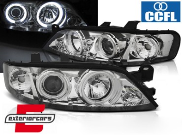 Prednja svjetla CCFL Angel Eyes (chrome) / Opel Vectra B (1999-2002), LPOPA6