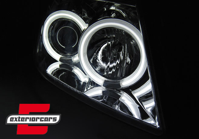 Prednja svjetla CCFL Angel Eyes (chrome) / Suzuki Swift (05.2005-2010), LPSI05