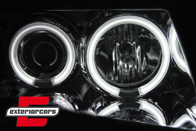 Prednja svjetla CCFL Angel Eyes (chrome) / Volkswagen Passat B5 3B (11.1996-08.2000), LPVWN9