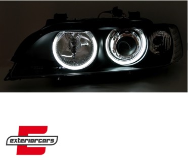 Prednja svjetla CCFL Angel Eyes (crna) / BMW serije 5 E39 (09.1995-06.2003), LPBME8
