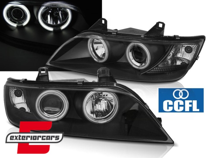 Prednja svjetla CCFL Angel Eyes (crna) / BMW Z3 (1996-2002), LPBMI1