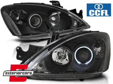 Prednja svjetla CCFL Angel Eyes (crna) / Mitsubishi Lancer 7 (2004-2007), LPMI12
