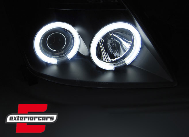 Prednja svjetla CCFL Angel Eyes (crna) / Suzuki Swift (05.2005-2010), LPSI06