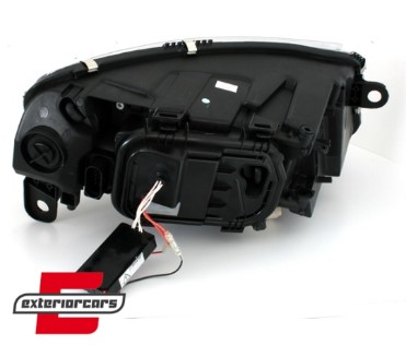 Prednja svjetla CCFL Angel Eyes LED DRL (crna) / Audi A6 C6 4F (04.2004-2008), LPAUA4
