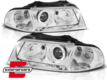 Prednja svjetla (chrome) / Audi A4 B5 Facelift (01.1999-11.2000), LPAU04