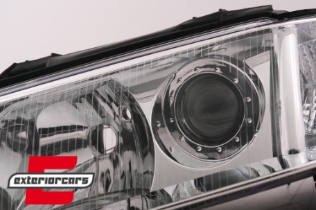 Prednja svjetla (chrome) / Audi A4 B5 Facelift (01.1999-11.2000), LPAU04