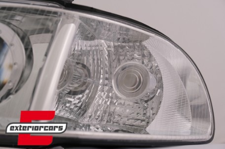 Prednja svjetla (chrome) / Audi A4 B5 Facelift (01.1999-11.2000), LPAU04