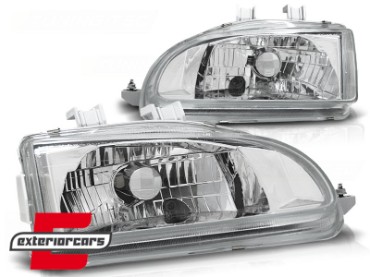 Prednja svjetla (chrome) / Honda Civic hatchback (1991-1995), LPHO14
