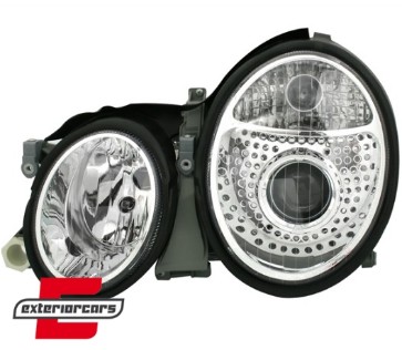 Prednja svjetla (chrome) / Mercedes CLK W208 (1997-04.2002), LPME05