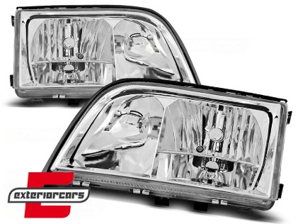Prednja svjetla (chrome) / Mercedes S klasa W140 (1991-1998), LPME19