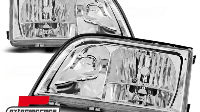 Prednja svjetla (chrome) / Mercedes S klasa W140 (1991-1998), LPME19