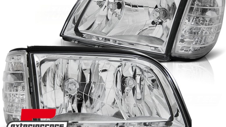 Prednja svjetla (chrome) / Mercedes S klasa W140 (1991-1998), LPME73
