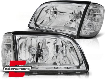 Prednja svjetla (chrome) / Mercedes S klasa W140 (1991-1998), LPME73