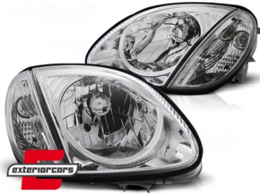 Prednja svjetla (chrome) / Mercedes SLK R170 (1996-2004), LPME75