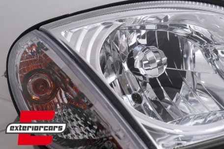 Prednja svjetla (chrome) / Mercedes SLK R170 (1996-2004), LPME75
