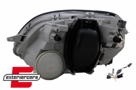 Prednja svjetla (chrome) / Mercedes SLK R170 (1996-2004), LPME75