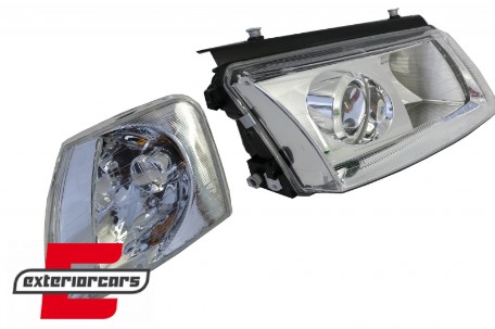Prednja svjetla (chrome) / Volkswagen Passat B5 3B (11.1996-08.2000), LPVW68