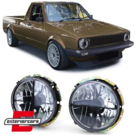 Prednja svjetla (chrome) / VW Caddy I (1982-1992) Jetta I (1979-1984), 10621_1