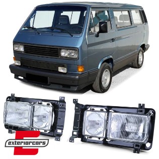 Prednja svjetla (chrome) / VW Caravelle Transporter T3 (1979-1992), 33901